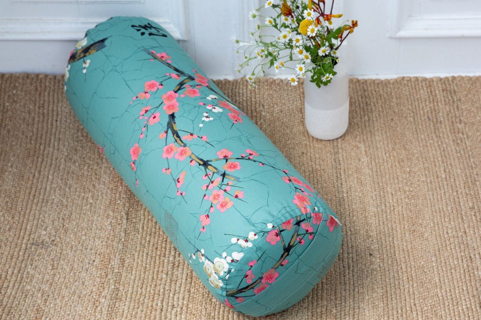 Bolster Rund Kirschblüte I Goldwerk - Schliersee - Goldwerk Schliersee