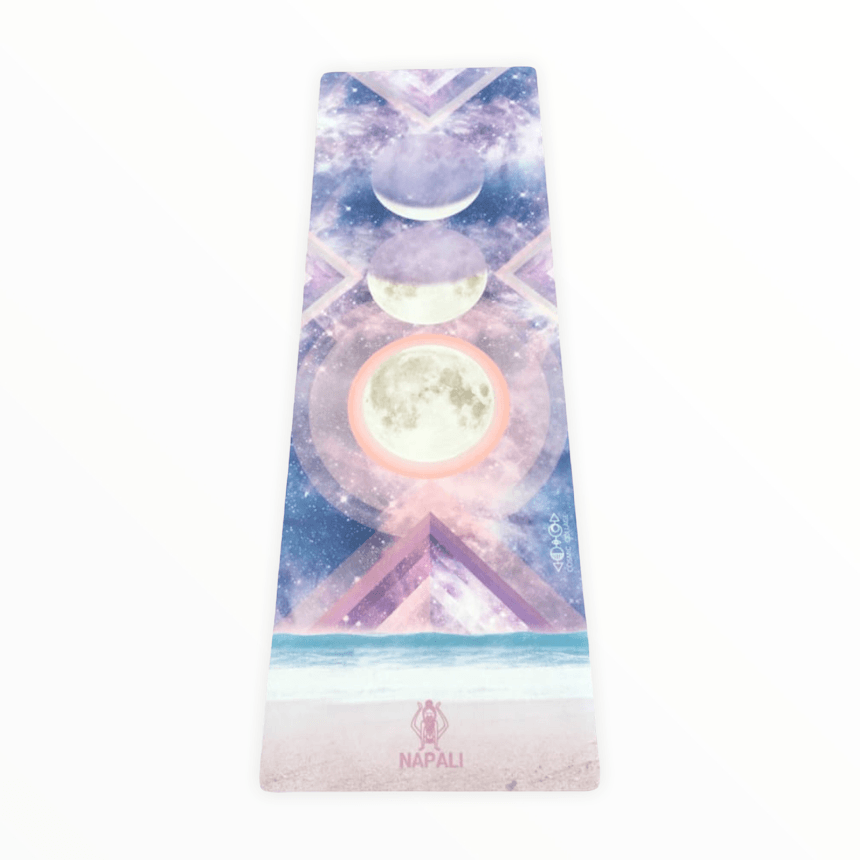 Microfaser Yogamatte Cosmic Moon I Goldwerk-Schliersee - Goldwerk Schliersee
