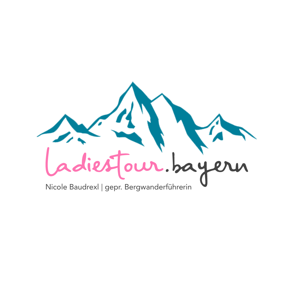 Das Logo von "Ladiestour" aus Prien am Chiemsee.