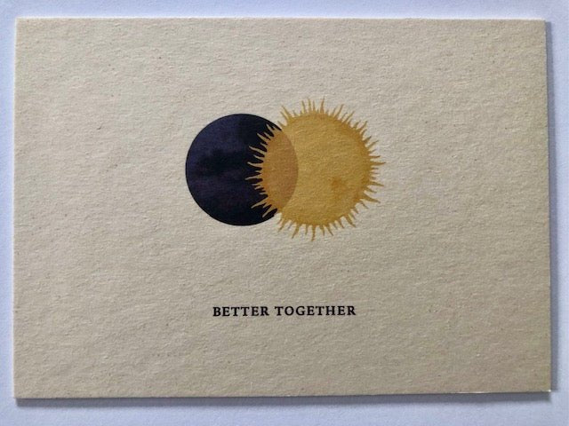 Postkarte Better Together I Goldwerk-Schliersee - Goldwerk Schliersee